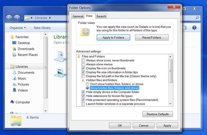 How to fix a corrupt user profile - Step 7